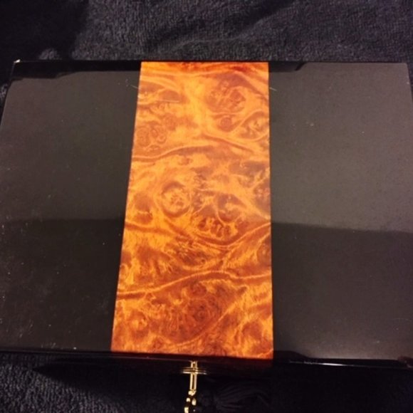 ORBITA ZURIGO 3 BLACK/BURL WATCH CASE - Picture 5 of 8